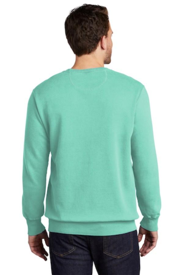 Port & Company Beach Wash Garment-Dyed Crewneck Sweatshirt Additional Angle