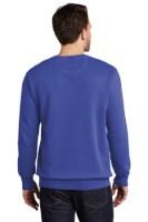 Port & Company Beach Wash Garment-Dyed Crewneck Sweatshirt Feature Close-up