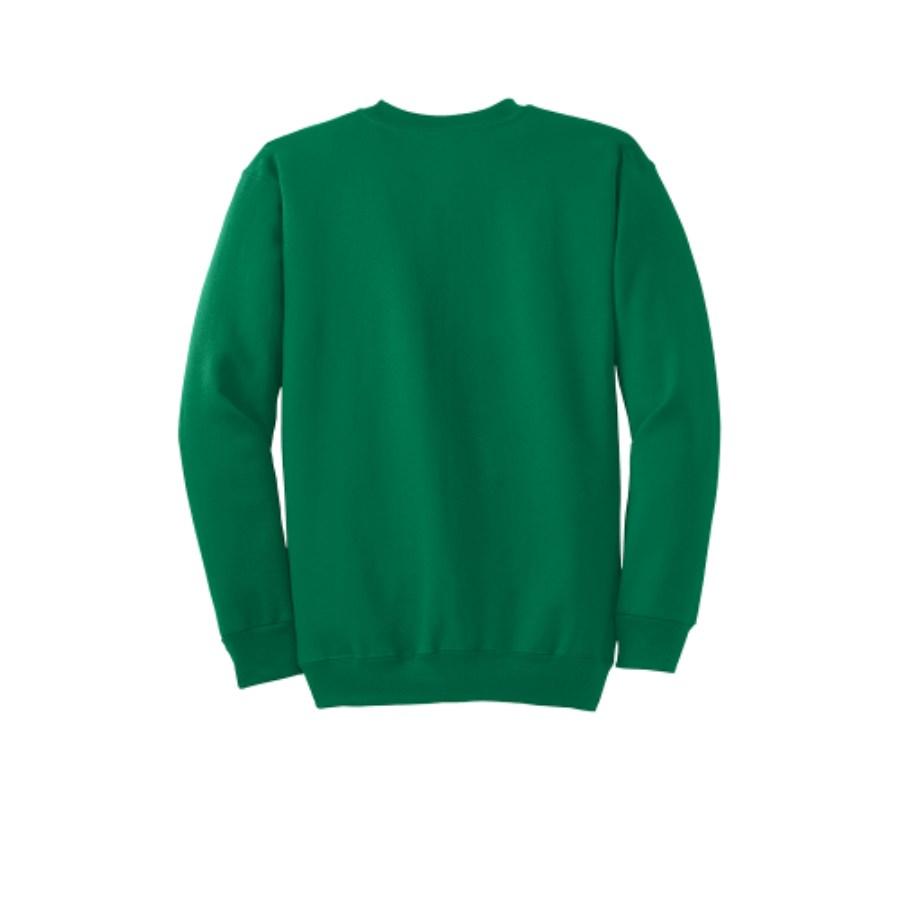 Port & Company Essential Fleece Crewneck Sweatshirt Feature Close-up