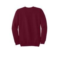 Port & Company Essential Fleece Crewneck Sweatshirt Close Up Detail