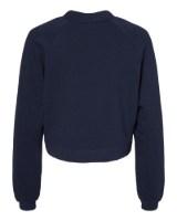 BELLA + CANVAS Women's Raglan Pullover Fleece Additional Angle