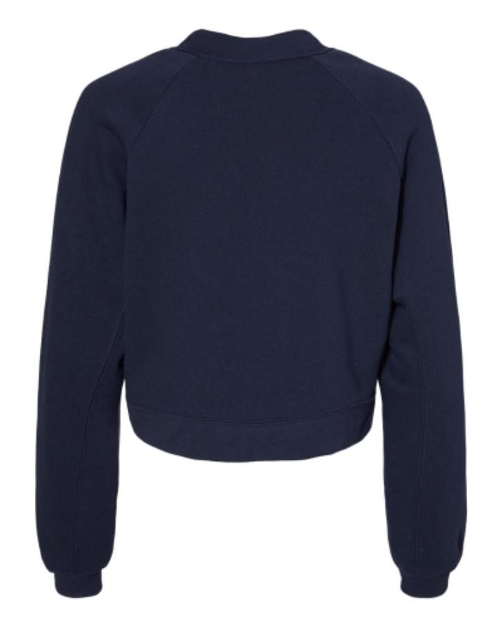 BELLA + CANVAS Women's Raglan Pullover Fleece Additional Angle