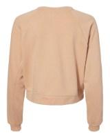 BELLA + CANVAS Women's Raglan Pullover Fleece Feature Close-up
