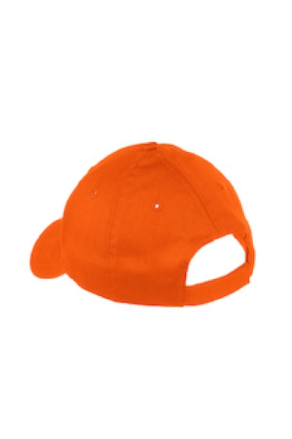 Port & Company Youth Six-Panel Twill Cap Close Up Detail