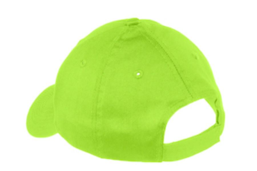 Port & Company Youth Six-Panel Twill Cap Perspective View