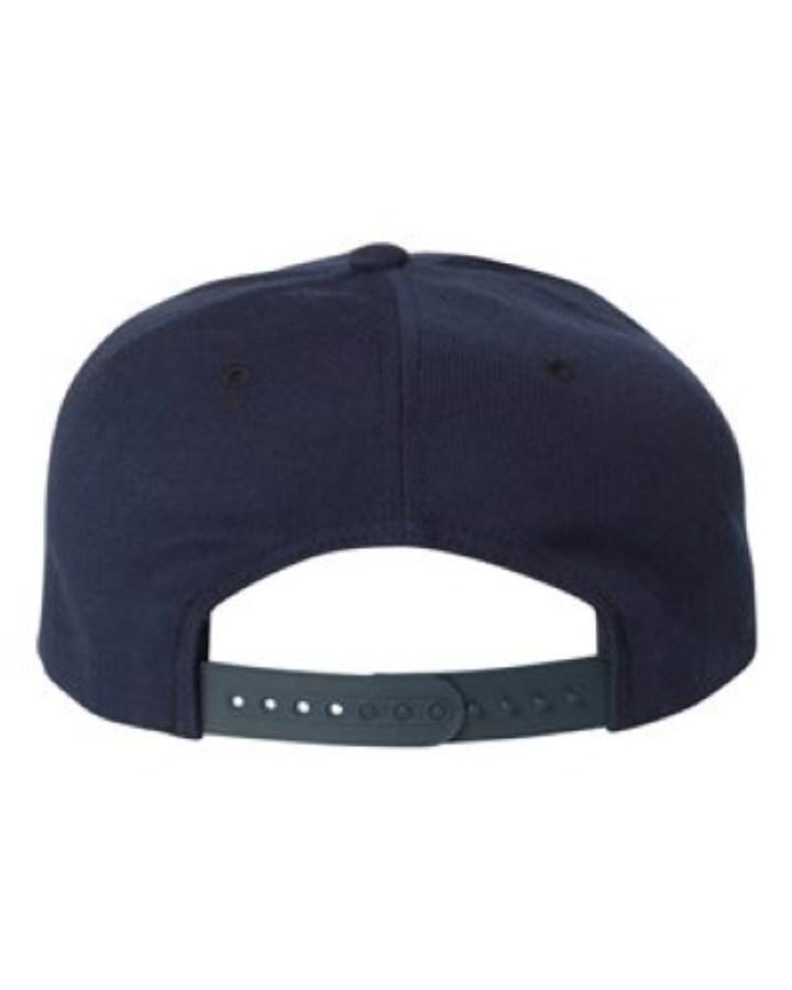 YP Classics Premium Five-Panel Snapback Cap Feature Close-up