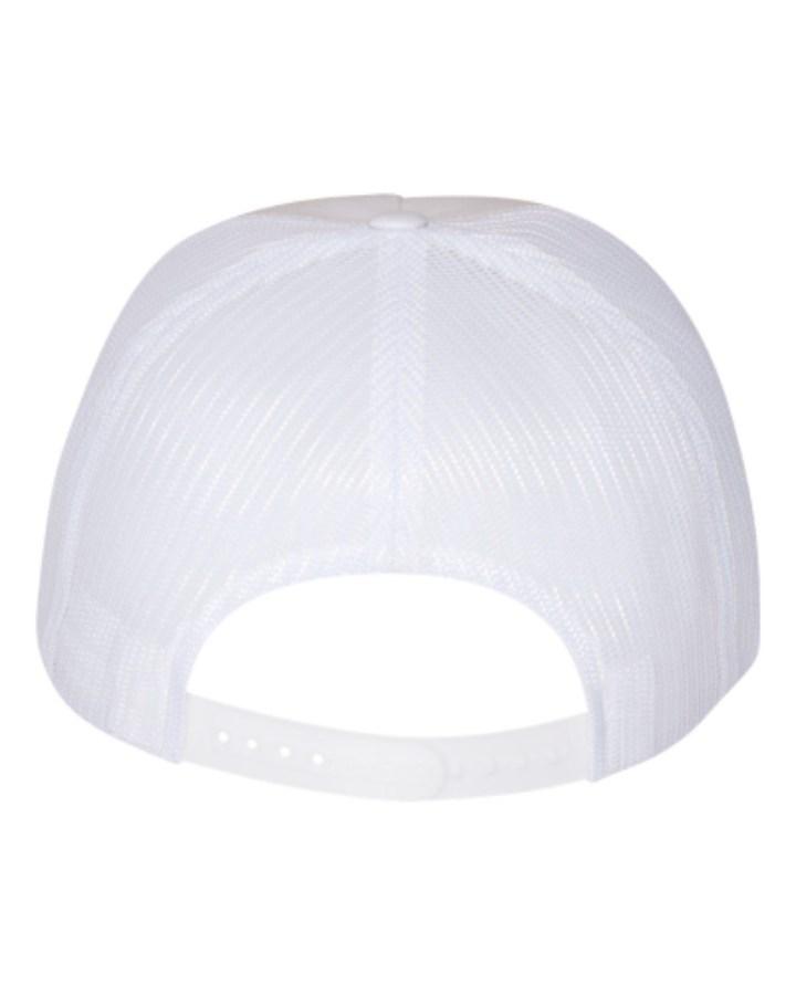 YP Classics Five-Panel Classic Trucker Cap Close Up Detail