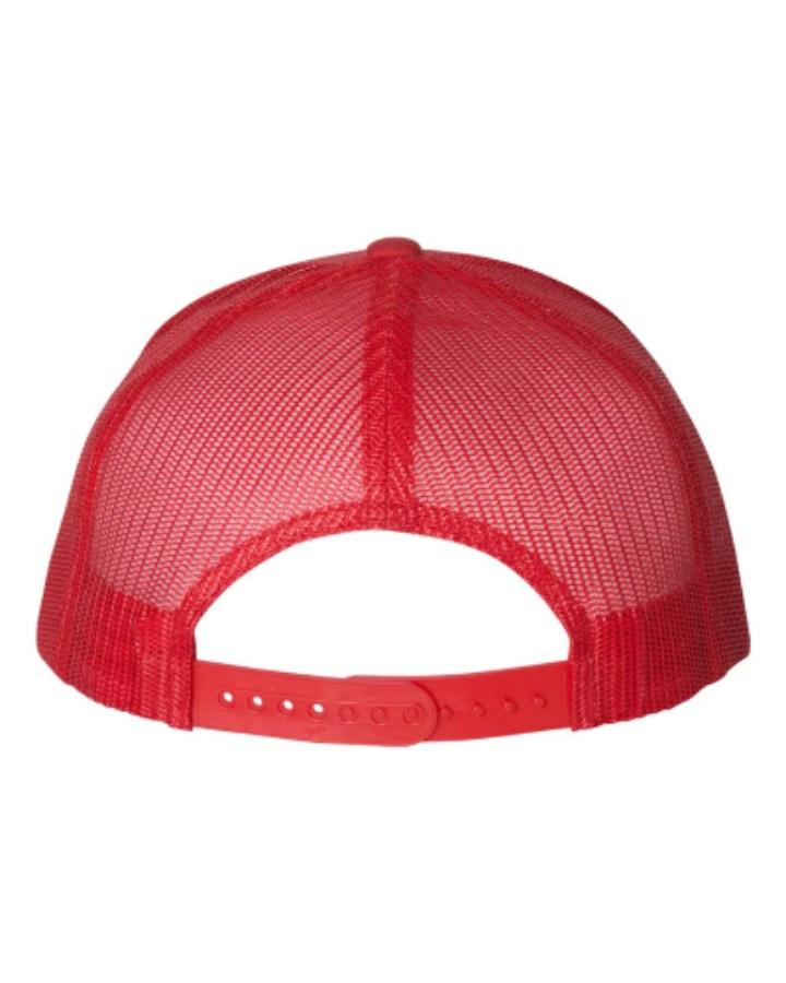 YP Classics Five-Panel Classic Trucker Cap Feature Close-up