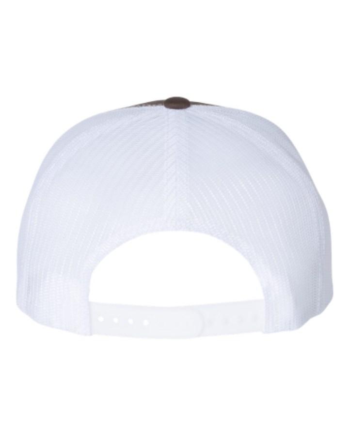 YP Classics Five-Panel Classic Trucker Cap Close Up Detail