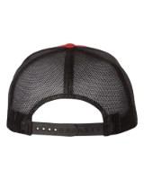 YP Classics Five-Panel Classic Trucker Cap Close Up Detail