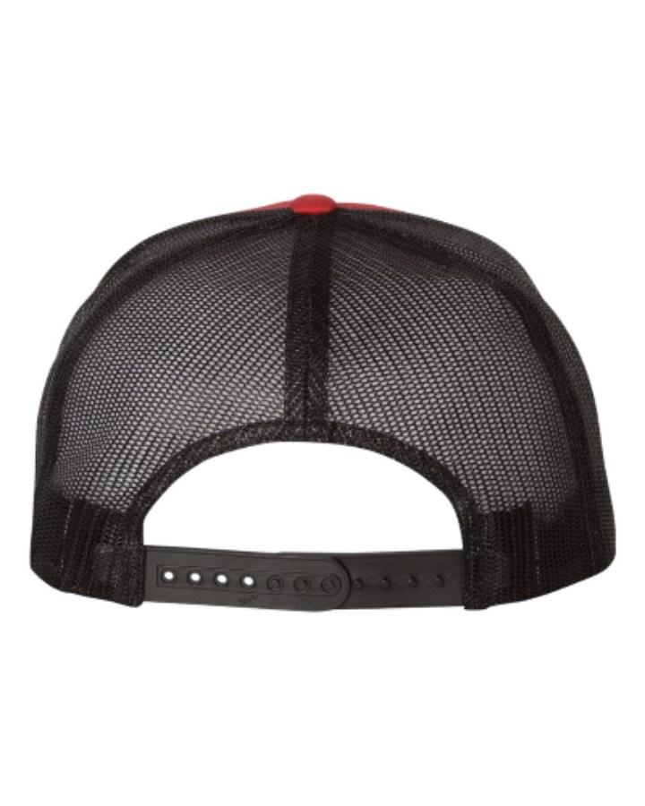 YP Classics Five-Panel Classic Trucker Cap Close Up Detail