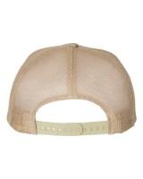 YP Classics Five-Panel Classic Trucker Cap Close Up Detail