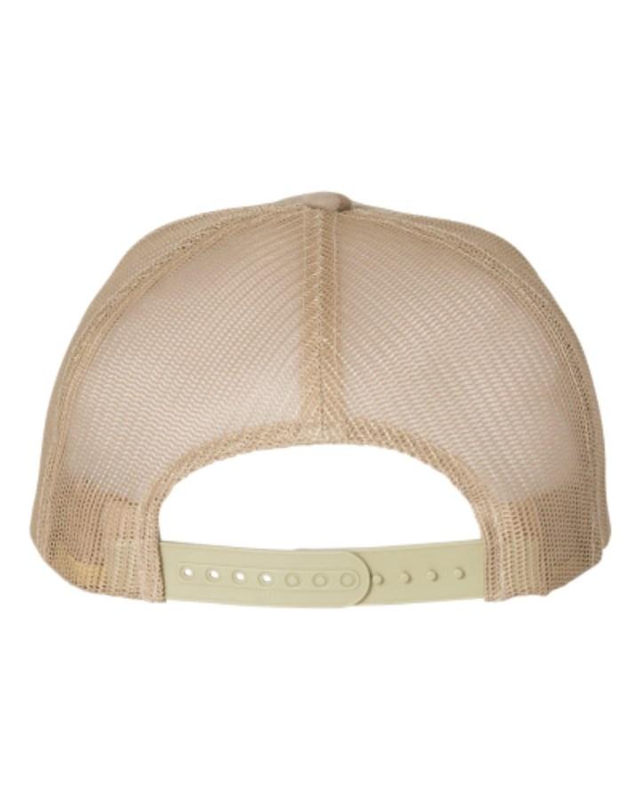 YP Classics Five-Panel Classic Trucker Cap Close Up Detail