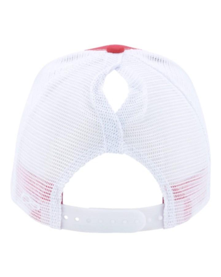 Infinity Her Women's Modern Trucker Cap Feature Close-up