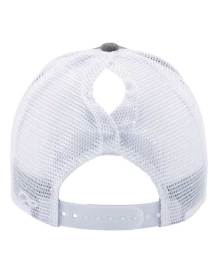 Infinity Her Women's Modern Trucker Cap Perspective View