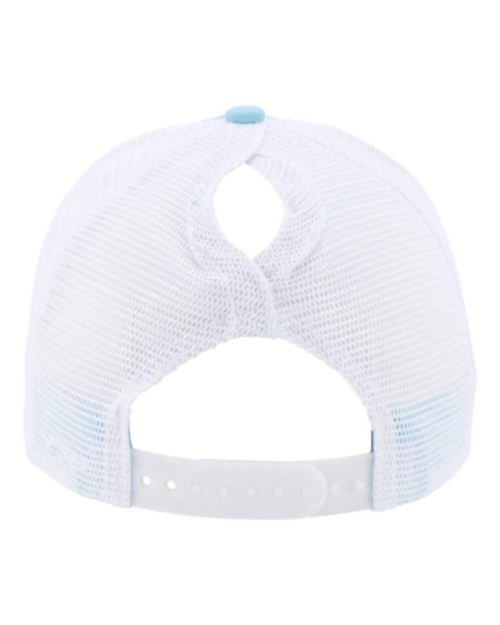 Infinity Her Women's Modern Trucker Cap Close Up Detail