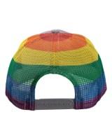 Kati Printed Mesh Trucker Cap Feature Close-up