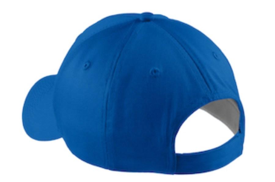 Port & Company Five-Panel Twill Cap Perspective View