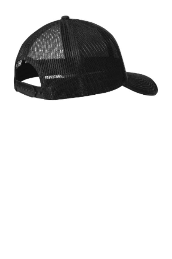 Port Authority Snapback Trucker Cap Feature Close-up