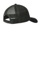 Port Authority Snapback Trucker Cap Close Up Detail