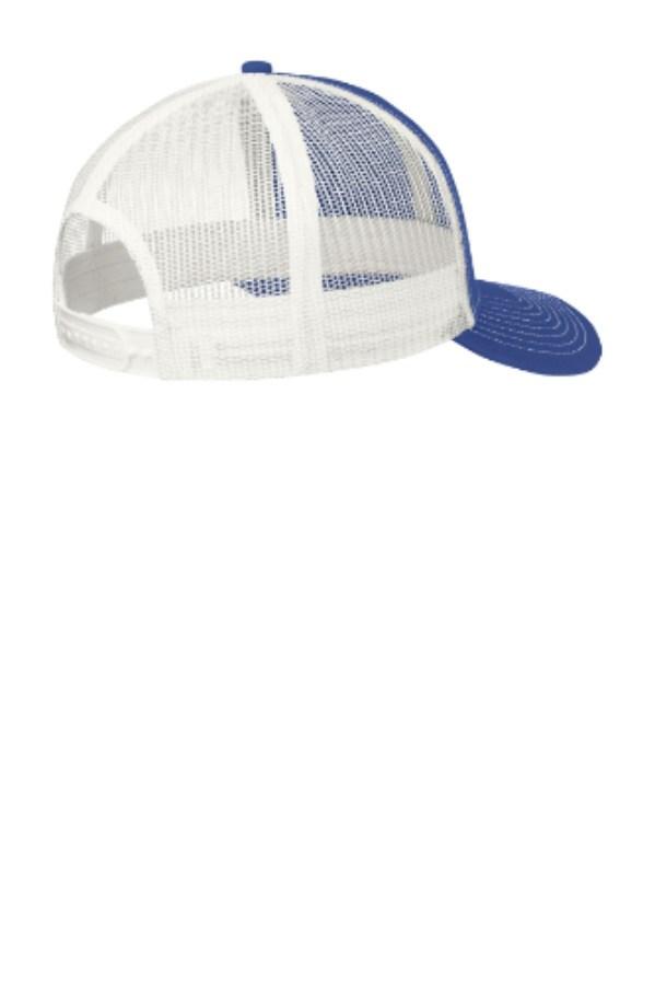 Port Authority Snapback Trucker Cap Feature Close-up