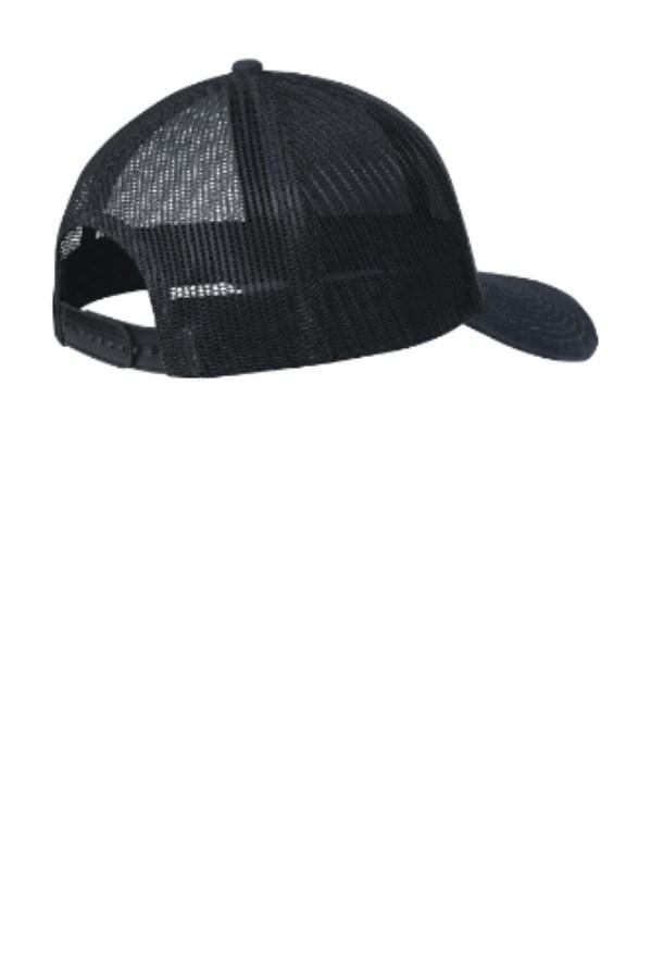 Port Authority Snapback Trucker Cap Close Up Detail