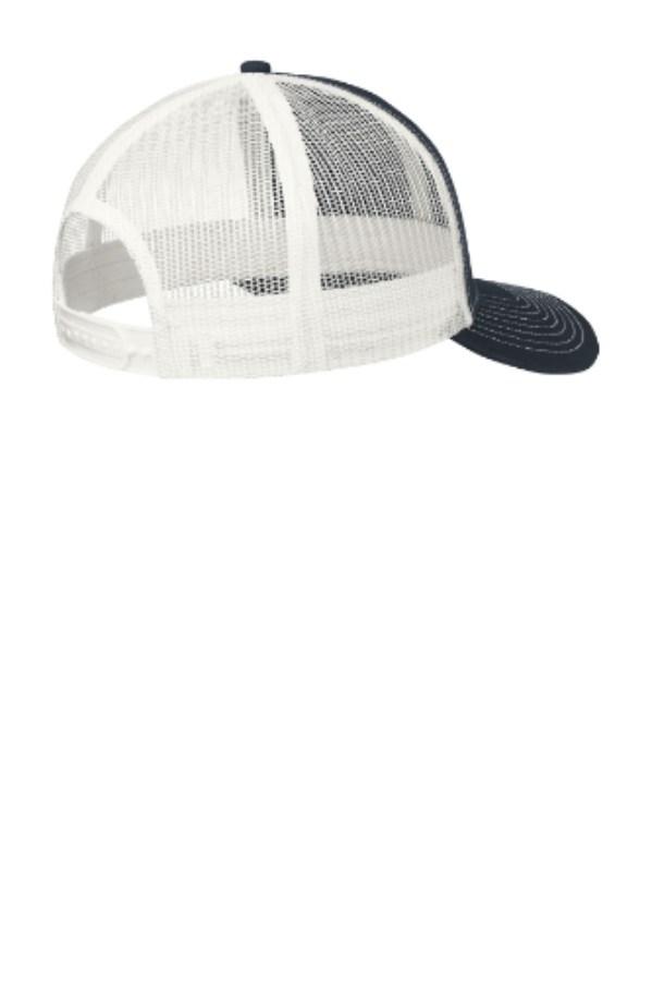 Port Authority Snapback Trucker Cap Feature Close-up