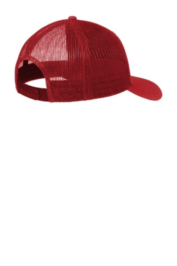 Port Authority Snapback Trucker Cap Perspective View