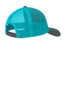 Port Authority Snapback Trucker Cap Feature Close-up