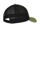Port Authority Snapback Trucker Cap Close Up Detail