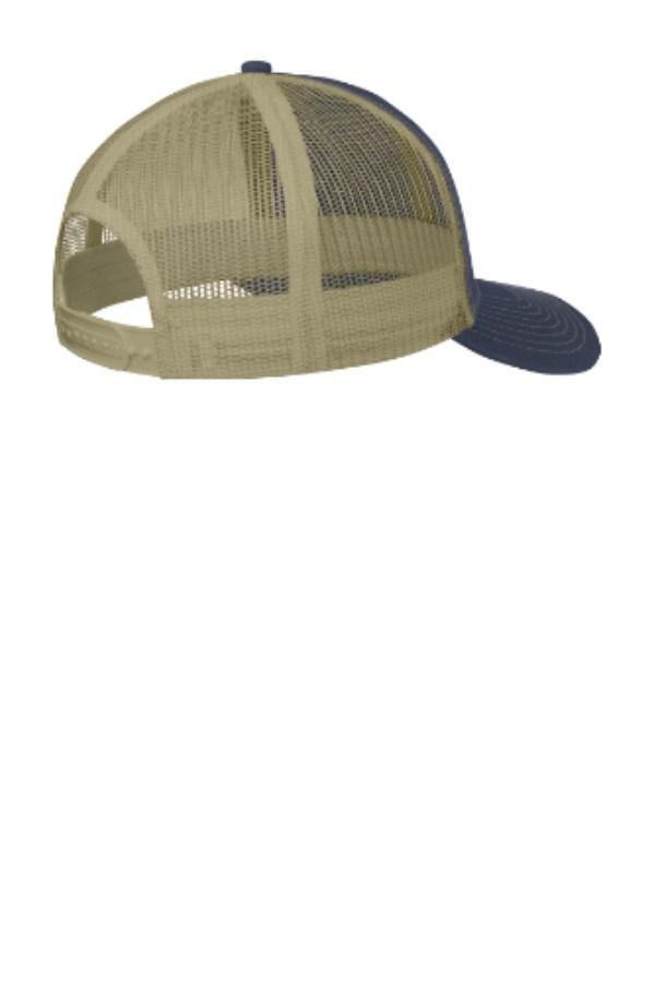 Port Authority Snapback Trucker Cap Perspective View