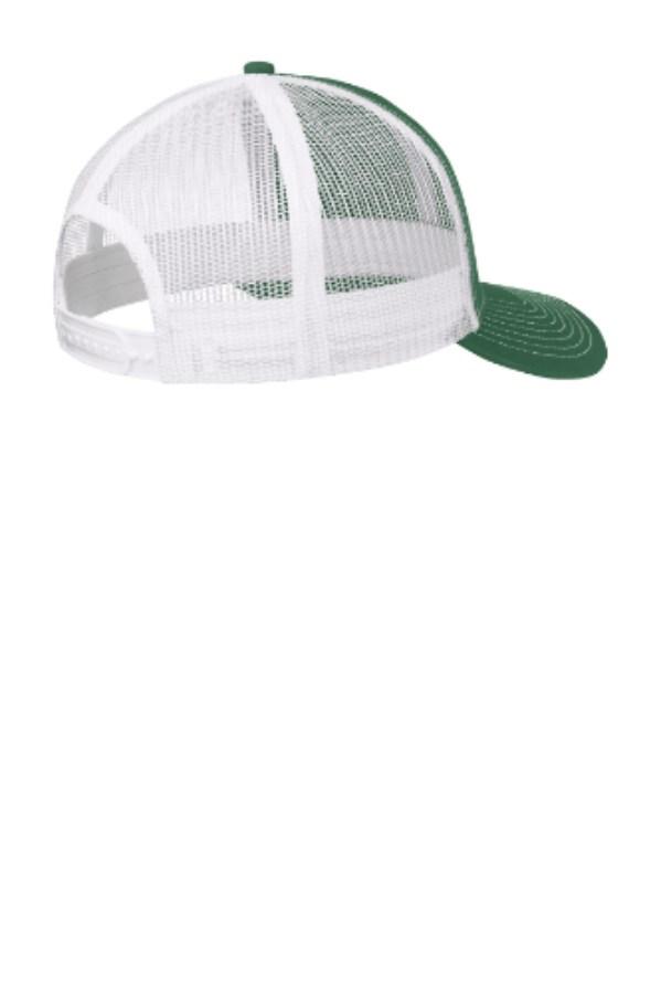 Port Authority Snapback Trucker Cap Close Up Detail