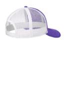 Port Authority Snapback Trucker Cap Feature Close-up