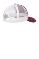 Port Authority Snapback Trucker Cap Close Up Detail