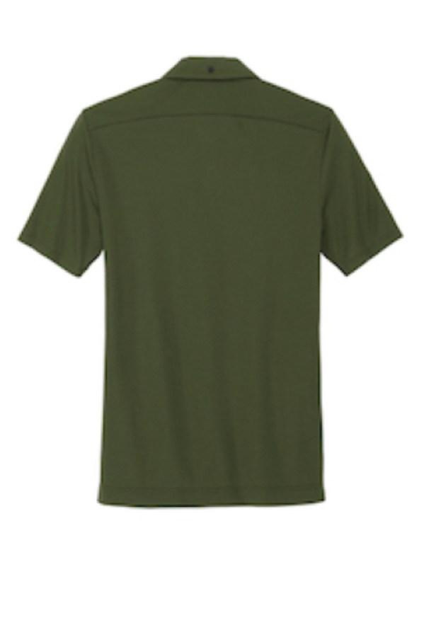 Mercer+Mettle Stretch Pique Full-Button Polo Additional Angle