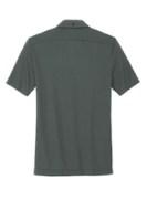Mercer+Mettle Stretch Pique Full-Button Polo Feature Close-up