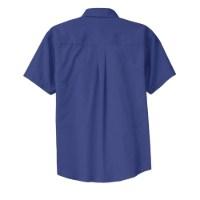 Port Authority Tall Short Sleeve Easy Care Shirt Perspective View