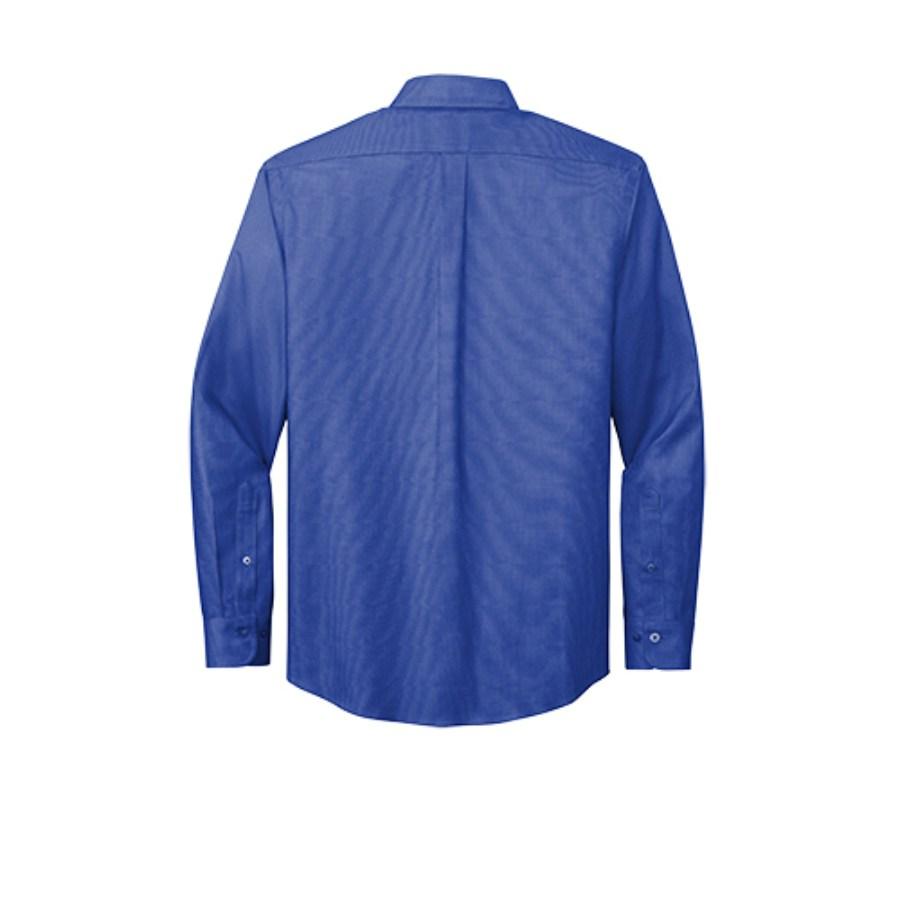 Brooks Brothers Wrinkle-Free Stretch Nailhead Shirt Close Up Detail