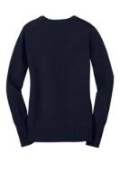 Port Authority Ladies V-Neck Sweater Feature Close-up