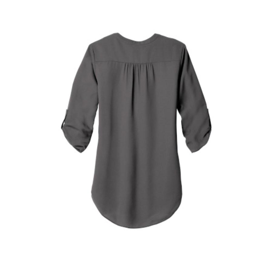 Port Authority Ladies 3/4-Sleeve Tunic Blouse Perspective View