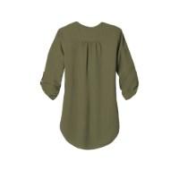 Port Authority Ladies 3/4-Sleeve Tunic Blouse Alternate View