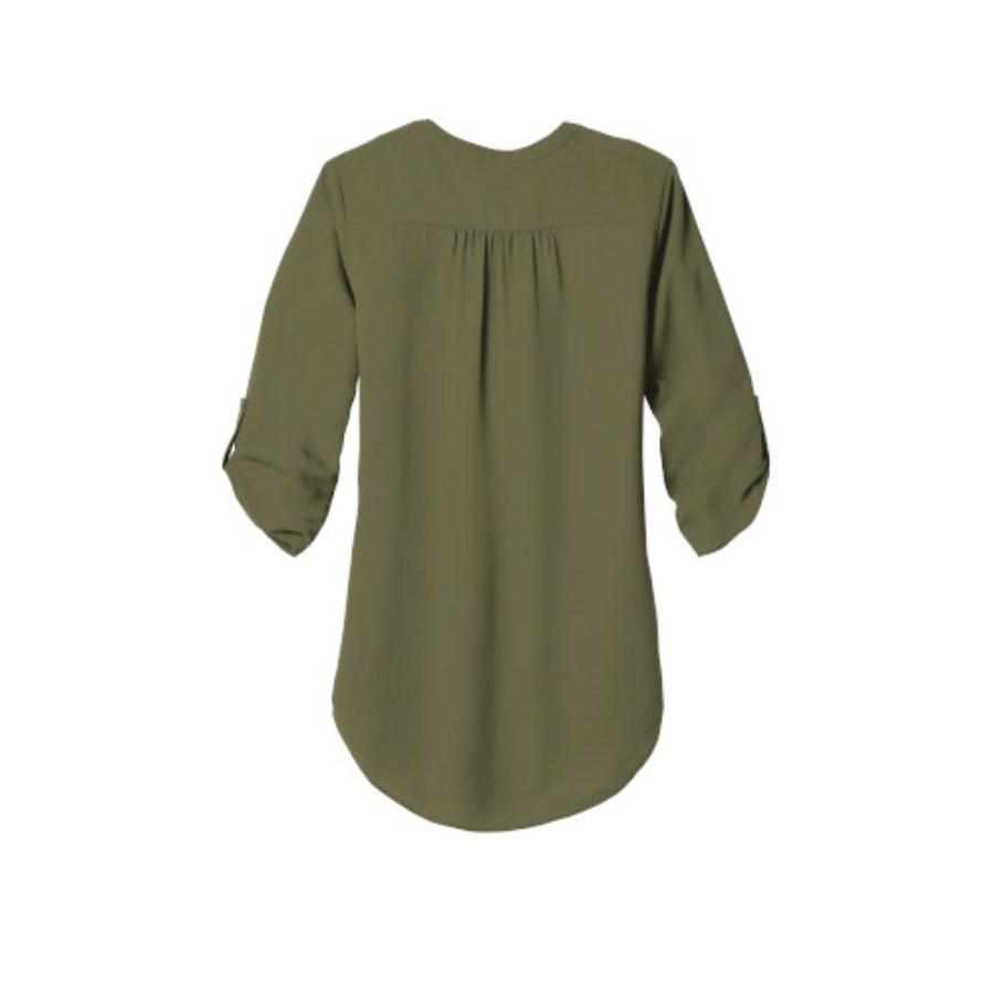 Port Authority Ladies 3/4-Sleeve Tunic Blouse Alternate View