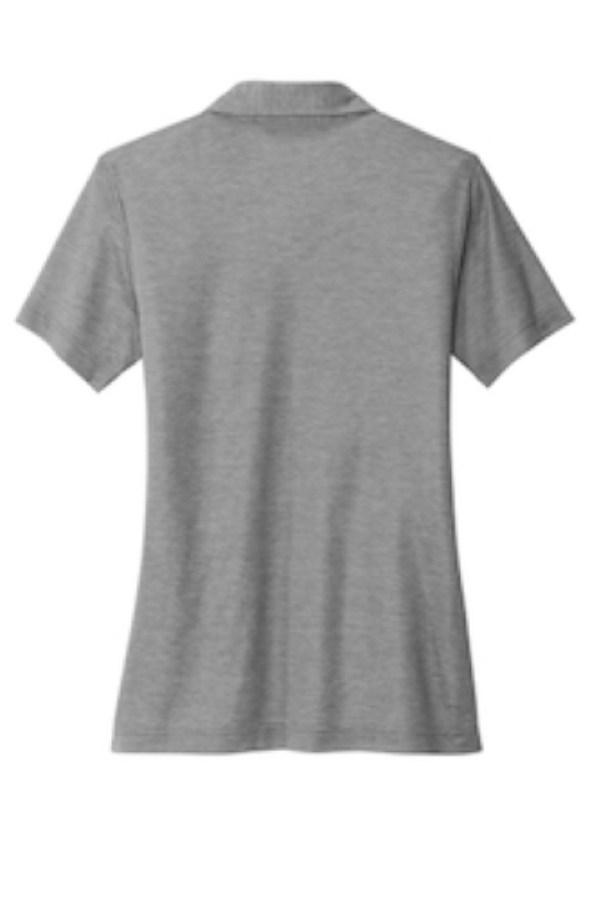 TravisMathew Ladies Oceanside Heather Polo Close Up Detail