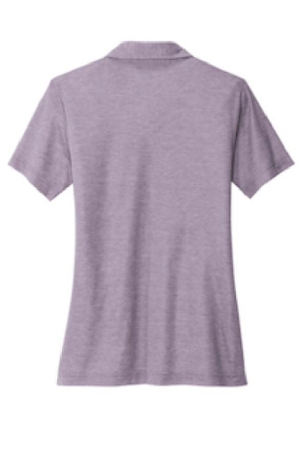 TravisMathew Ladies Oceanside Heather Polo Feature Close-up