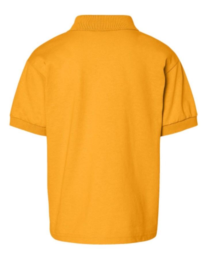 Gildan DryBlend® Youth Jersey Polo Close Up Detail