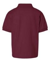 Gildan DryBlend® Youth Jersey Polo Close Up Detail