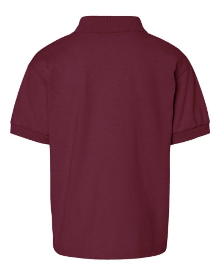 Gildan DryBlend® Youth Jersey Polo Close Up Detail
