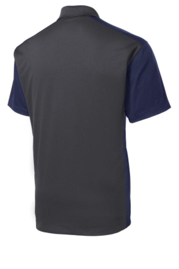 Sport-Tek Colorblock Micropique Sport-Wick Polo Perspective View