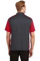 Sport-Tek Colorblock Micropique Sport-Wick Polo Close Up Detail