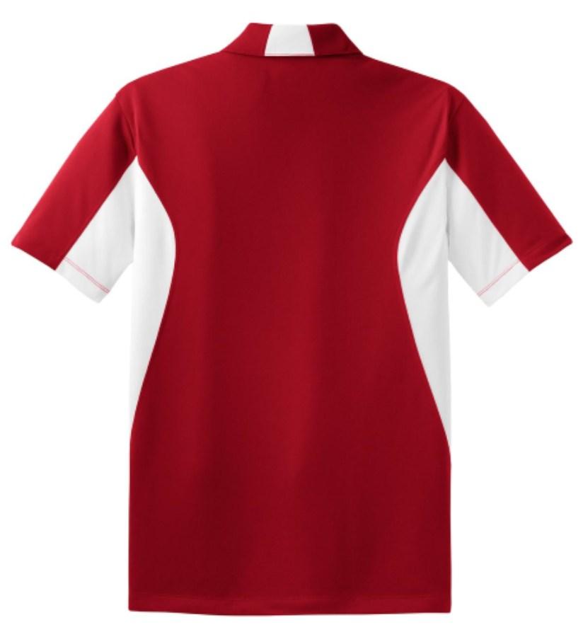 Sport-Tek Side Blocked Micropique Sport-Wick Polo Feature Close-up
